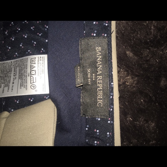 men’s tan slim khaki pants W33L32 - Picture 2 of 2